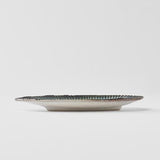 Darrahopens Home & Garden > Decor > Garden Ornaments Plate Leaf Shape 21cm Sky Blue Glaze