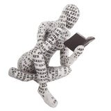 Darrahopens Home & Garden > Decor > Garden Ornaments Resin Reading Woman Figurine Innovative Lady Reading Pulp Molding Bookshelf Ornaments for Home Decoration A In Australia - Darrahopens