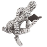 Darrahopens Home & Garden > Decor > Garden Ornaments Resin Reading Woman Figurine Innovative Lady Reading Pulp Molding Bookshelf Ornaments for Home Decoration A In Australia - Darrahopens
