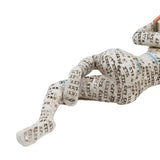 Darrahopens Home & Garden > Decor > Garden Ornaments Resin Reading Woman Figurine Innovative Lady Reading Pulp Molding Bookshelf Ornaments for Home Decoration C In Australia - Darrahopens