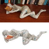 Darrahopens Home & Garden > Decor > Garden Ornaments Resin Reading Woman Figurine Innovative Lady Reading Pulp Molding Bookshelf Ornaments for Home Decoration C In Australia - Darrahopens