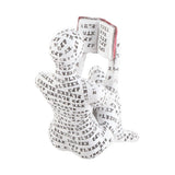 Darrahopens Home & Garden > Decor > Garden Ornaments Resin Reading Woman Figurine Innovative Lady Reading Pulp Molding Bookshelf Ornaments for Home Decoration D In Australia - Darrahopens