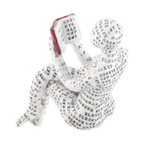 Darrahopens Home & Garden > Decor > Garden Ornaments Resin Reading Woman Figurine Innovative Lady Reading Pulp Molding Bookshelf Ornaments for Home Decoration D In Australia - Darrahopens