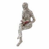 Darrahopens Home & Garden > Decor > Garden Ornaments Resin Reading Woman Figurine Innovative Lady Reading Pulp Molding Bookshelf Ornaments for Home Decoration E In Australia - Darrahopens