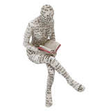 Darrahopens Home & Garden > Decor > Garden Ornaments Resin Reading Woman Figurine Innovative Lady Reading Pulp Molding Bookshelf Ornaments for Home Decoration E In Australia - Darrahopens