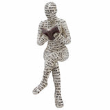 Darrahopens Home & Garden > Decor > Garden Ornaments Resin Reading Woman Figurine Innovative Lady Reading Pulp Molding Bookshelf Ornaments for Home Decoration F In Australia - Darrahopens