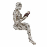 Darrahopens Home & Garden > Decor > Garden Ornaments Resin Reading Woman Figurine Innovative Lady Reading Pulp Molding Bookshelf Ornaments for Home Decoration F In Australia - Darrahopens