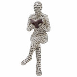 Darrahopens Home & Garden > Decor > Garden Ornaments Resin Reading Woman Figurine Innovative Lady Reading Pulp Molding Bookshelf Ornaments for Home Decoration F In Australia - Darrahopens