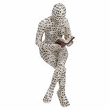Darrahopens Home & Garden > Decor > Garden Ornaments Resin Reading Woman Figurine Innovative Lady Reading Pulp Molding Bookshelf Ornaments for Home Decoration F In Australia - Darrahopens