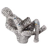 Darrahopens Home & Garden > Decor > Garden Ornaments Resin Reading Woman Figurine Innovative Lady Reading Pulp Molding Bookshelf Ornaments for Home Decoration G In Australia - Darrahopens