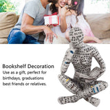 Resin Reading Woman Figurine Innovative Lady Reading Pulp Molding Bookshelf Ornaments for Home Decoration G In Australia - Darrahopens