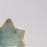 Darrahopens Home & Garden > Decor > Garden Ornaments Sauce Dish Maple Leaf 6cm Mint Green