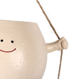 Darrahopens Home & Garden > Decor > Garden Ornaments Swing Face Planter Resin Wall Hanging Head Planter Smiling Face Succulent Flower Pot for Indoor Outdoor Decoration In Australia - Darrahopens
