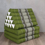 Darrahopens Home & Garden > Decor Jumbo Thai Triangle Pillow THREE FOLDS GR