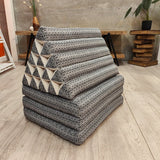 Darrahopens Home & Garden > Decor [Jumbo] THREE FOLDS Thai Triangle Pillow Foldout Daybed TTP15FLAKE
