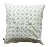 Darrahopens Home & Garden > Decor Kolka Iris Quilted Euro Sham Set Super Quality Cotton Quilted Front - Green