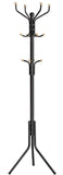 Darrahopens Home & Garden > Decor Metal Coat Rack Stand Hat Hanger, Black, 182cm