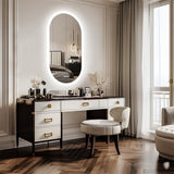 Darrahopens Home & Garden > Decor > Mirrors 800x500mm LED Bathroom Mirror Oval Anti-Fog Dimmable Wall Mount