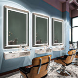 Darrahopens Home & Garden > Decor > Mirrors 900*700MM Dimmable LED Bathroom Mirror Antifog Wall Mounted Vanity Makeup Mirror