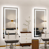 Darrahopens Home & Garden > Decor > Mirrors Anti-Fog LED Bathroom Mirror with 2-Way Mount