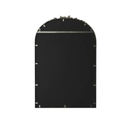 Darrahopens Home & Garden > Decor > Mirrors Antique Baroque Arched Wall Mirror Rose Edge Decorative Mirror Fireplace Entryway