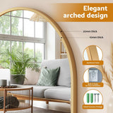 Darrahopens Home & Garden > Decor > Mirrors Embellir 86x50cm Arched Wall Mirror Vanity Makeup Home Decor