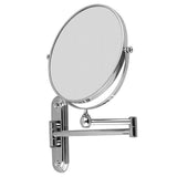 Darrahopens Home & Garden > Decor > Mirrors Fin Bath Mirror 1X/5X Magnification Wall Mounted Adjustable Makeup Mirror Arm Extend