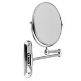 Darrahopens Home & Garden > Decor > Mirrors Fin Bath Mirror 1X/5X Magnification Wall Mounted Adjustable Makeup Mirror Arm Extend