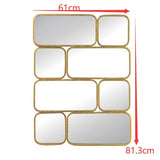 Darrahopens Home & Garden > Decor > Mirrors GOLDEN EYE WALL MIRROR