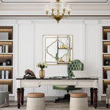 Darrahopens Home & Garden > Decor > Mirrors High-grade Unique Decorative Accent Mirror Elegant Square Wall Silver HD Mirror