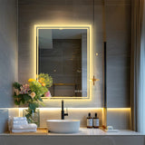 Darrahopens Home & Garden > Decor > Mirrors LED Anti-Fog Wall-Mounted Bathroom Mirror