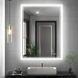 Darrahopens Home & Garden > Decor > Mirrors LED Anti-Fog Wall-Mounted Bathroom Mirror