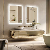 Darrahopens Home & Garden > Decor > Mirrors LED Anti-Fog Wall-Mounted Bathroom Mirror