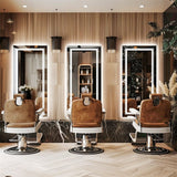 Darrahopens Home & Garden > Decor > Mirrors LED Bathroom Mirror Double Light Vanity Makeup Mirror Tall Full-Size Body Mirror