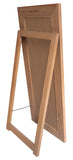 Darrahopens Home & Garden > Decor > Mirrors Manhattan Solid Timber Frame Standing Mirror - Nautral