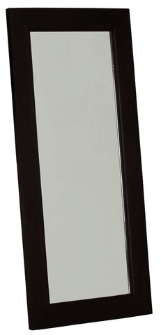 Darrahopens Home & Garden > Decor > Mirrors Manhattan Solid Timber Frame Wall Mirror - Chocolate