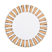 Darrahopens Home & Garden > Decor > Mirrors Radiant Sunburst Mirror: Elegant Wall Mounted Decor for Your Living Space