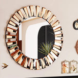 Darrahopens Home & Garden > Decor > Mirrors Radiant Sunburst Mirror: Elegant Wall Mounted Decor for Your Living Space