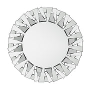 Darrahopens Home & Garden > Decor > Mirrors Silver Sunburst Round Wall Mirror