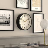 Darrahopens Home & Garden > Decor Newgate Master Edwards Wall Clock Black