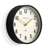 Darrahopens Home & Garden > Decor Newgate Master Edwards Wall Clock Black