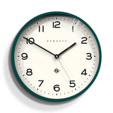 Darrahopens Home & Garden > Decor Newgate Number Three Echo Wall Clock Green