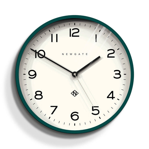 Darrahopens Home & Garden > Decor Newgate Number Three Echo Wall Clock Green