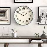 Darrahopens Home & Garden > Decor Newgate Number Two Wall Clock Asparagus Green