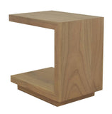 Darrahopens Home & Garden > Decor Oscar Solid Mindi Lamp Table (Natural)