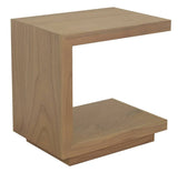 Darrahopens Home & Garden > Decor Oscar Solid Mindi Lamp Table (Natural)