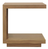Darrahopens Home & Garden > Decor Oscar Solid Mindi Lamp Table (Natural)