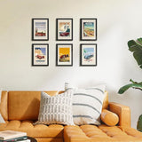 Darrahopens Home & Garden > Decor > Picture Frames 3 pcs Set Photo Frames 21X29.7Cm, A4 Black Frame, Can Be Placed Or Hung On The Wall High Quality Wooden Photo Frame