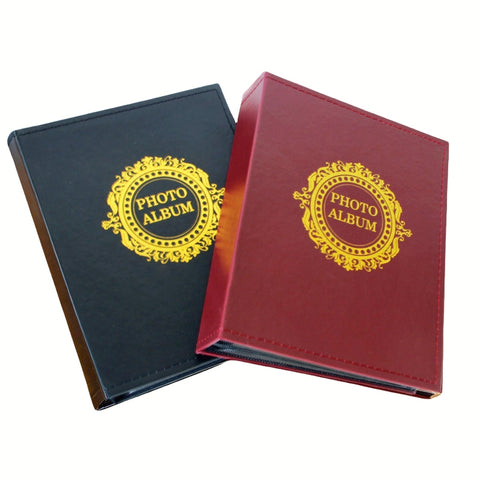 Darrahopens Home & Garden > Decor > Picture Frames Classic photo album 200 Pcs 4x6 photos Red and Black - Black