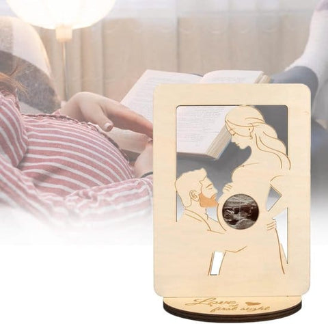 Darrahopens Home & Garden > Decor > Picture Frames Memorial Photo Frame - Baby Ultrasound Memorial Frame - Newborn Memorial Stand - Style A